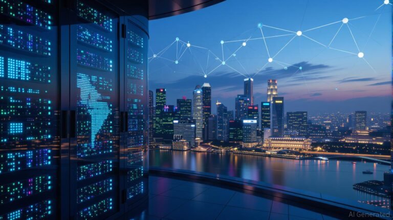 KKR office with data infrastructure theme