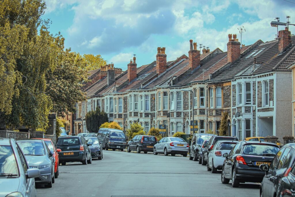 A classic UK suburban home viewed from the street, representing homeowners potentially affected by new annual property tax proposals