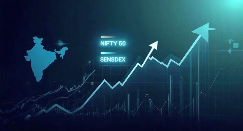 Indian Markets Rally as Multiple Stocks Hit 52-Week Highs 1 Indian stock market rally as NIFTY 50 and Sensex hit new highs amid strong investor sentiment