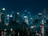 AI, crypto, and autonomous systems represented as digital infrastructure supporting the global economy