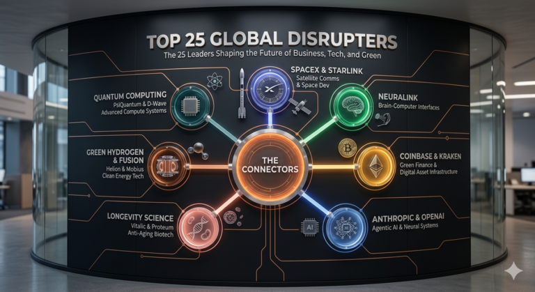 Top 25 Global Disrupters: The Leaders Redefining the 2026 Market 23 To 25 Disruptors