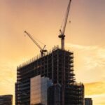 Commercial property development under construction, representing private credit real estate financing