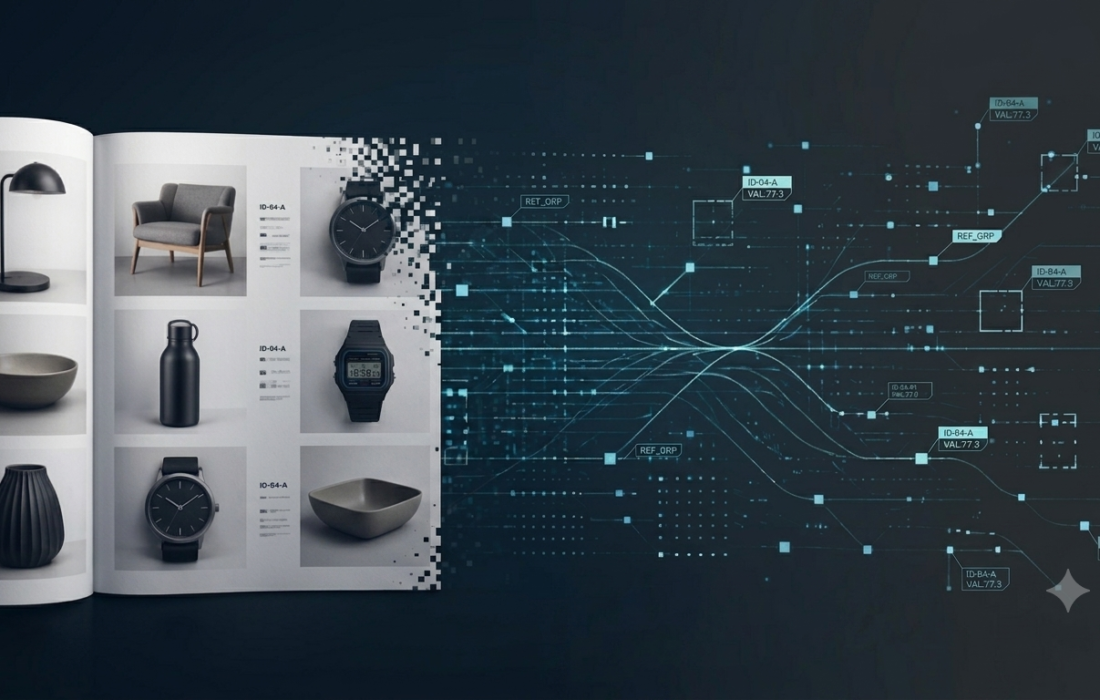 Machine-readable brand data structure powering AI search and agentic commerce