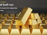 Gold's Historic Bull Run: What It Means for Corporate Treasuries 18 Gold bars symbolising the gold bull run and its impact on corporate treasury strategy