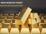 Gold bars symbolising the gold bull run and its impact on corporate treasury strategy