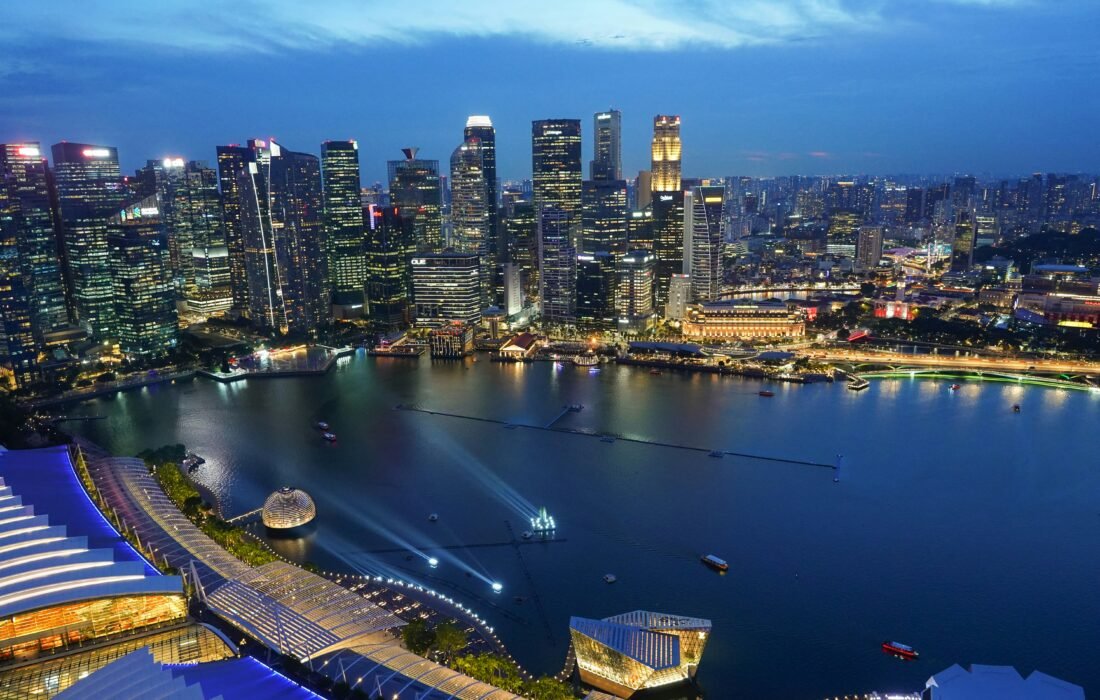 Singapore financial district representing the next billionaires and global wealth markets in 2026